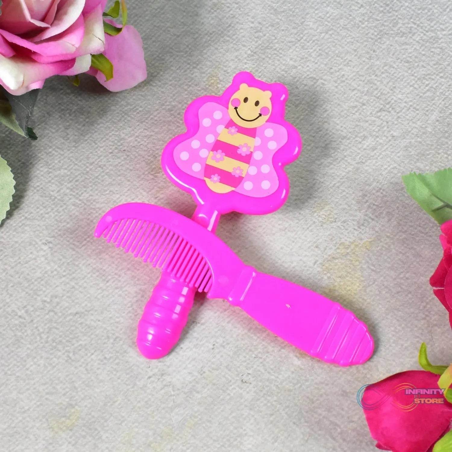 Baby comb and brush hair set (1 Pc / Mix Color) - infinityexculsivestore.com