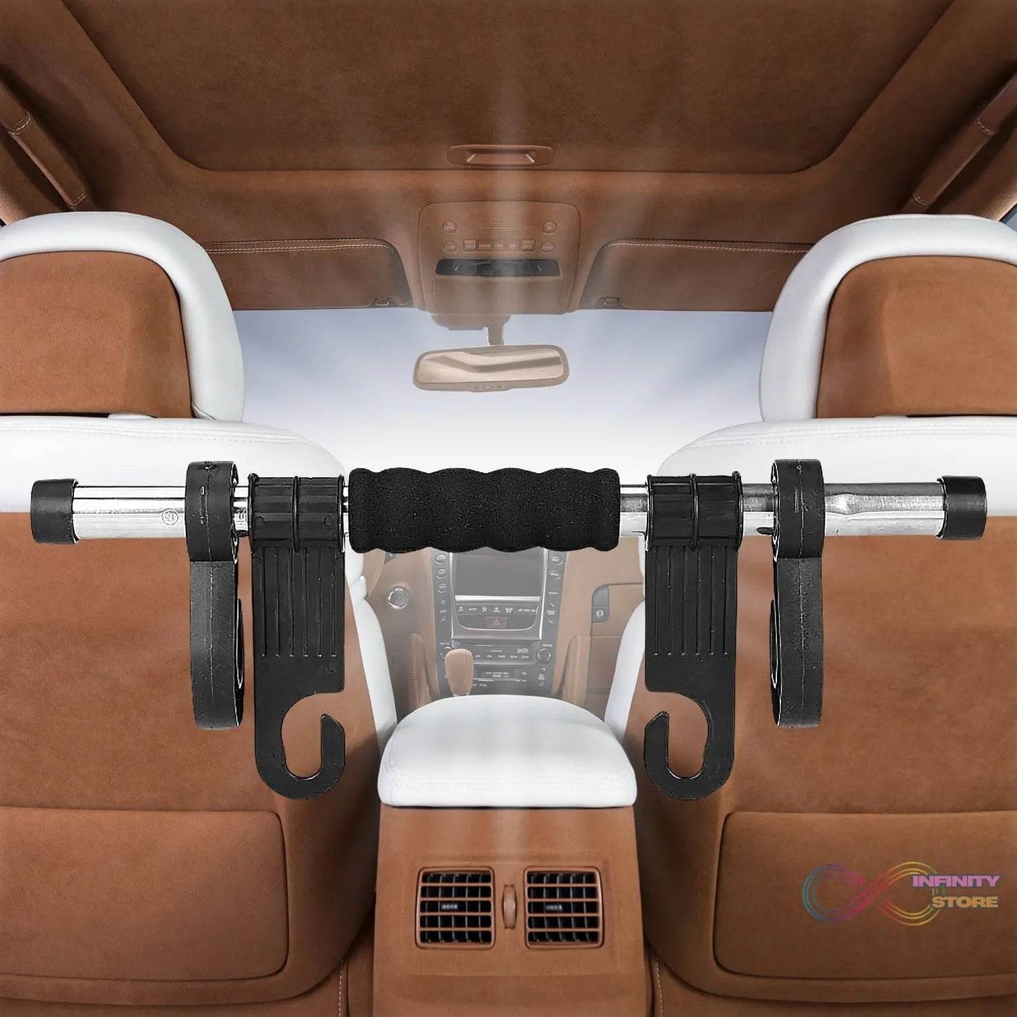 Back Seat Organizer Head Rest Luggage Bag Holder Hook Hanger Kit for Car Truck SUV - infinityexculsivestore.com
