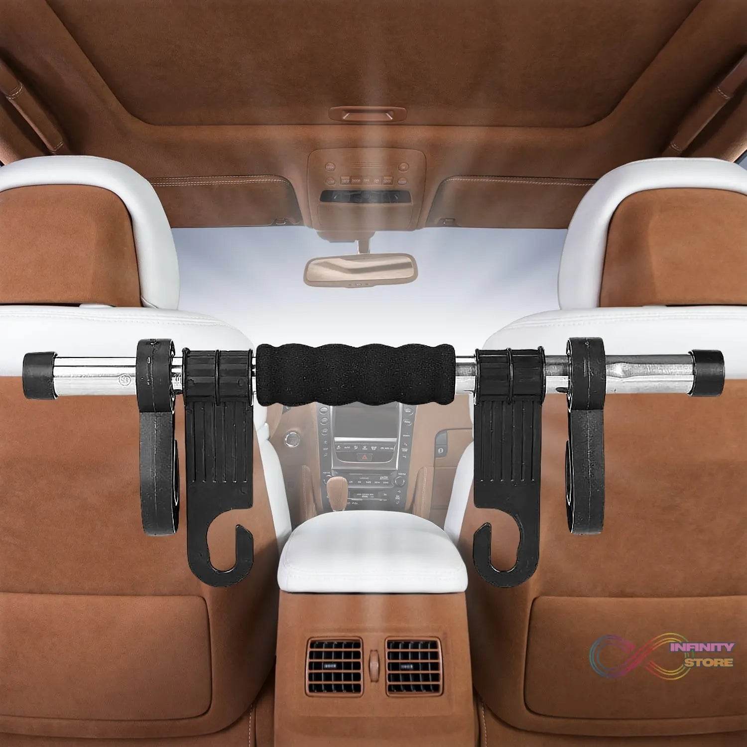 Back Seat Organizer Head Rest Luggage Bag Holder Hook Hanger Kit for Car Truck SUV - infinityexculsivestore.com