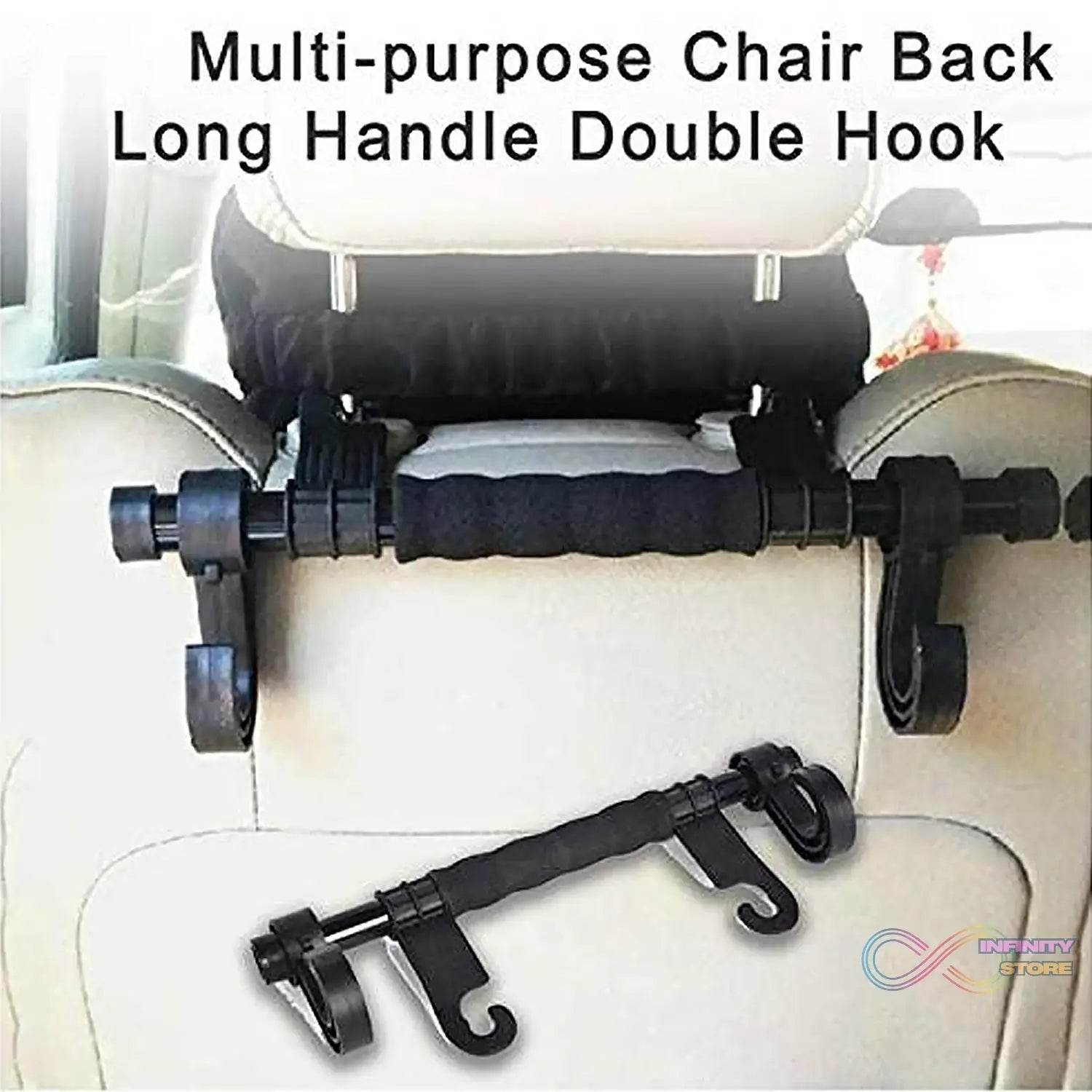 Back Seat Organizer Head Rest Luggage Bag Holder Hook Hanger Kit for Car Truck SUV - infinityexculsivestore.com