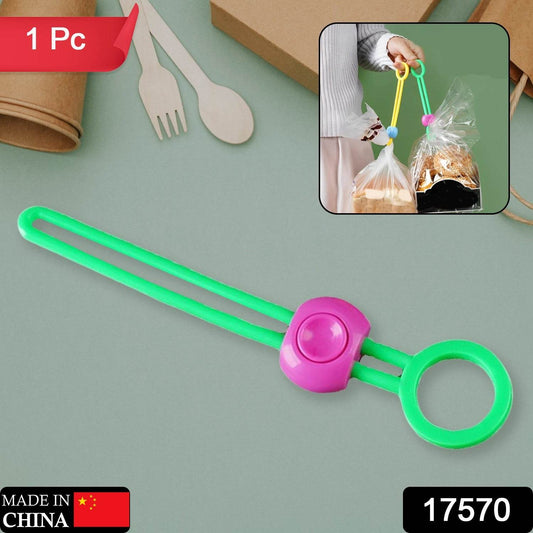 Bag Clips Food Clips, Multi-Purpose Sealer, Reusable Cable Ties, Cord Organizer, Bag Clips Food Clips, For Home Kitchen Office (1 Pc) - infinityexculsivestore.com
