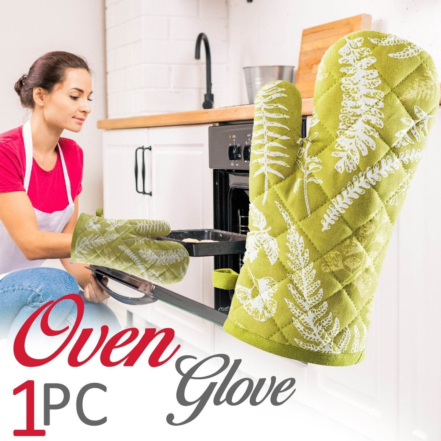 Baking Essential Cotton Glove, Heat Proof Microwave Baking Oven - infinityexculsivestore.com