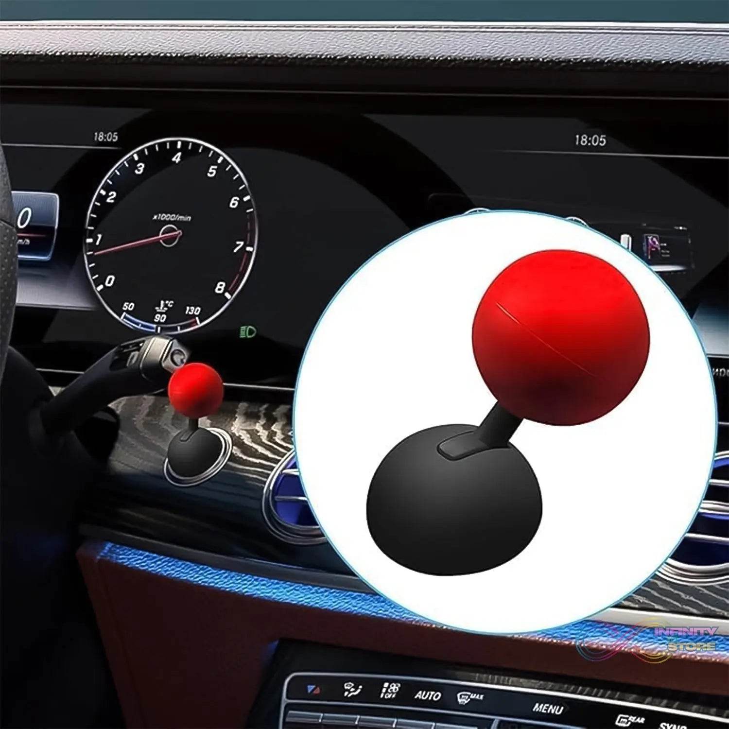Ball Design Car Push Start Button Rocker / Cover (1 Pc) - infinityexculsivestore.com