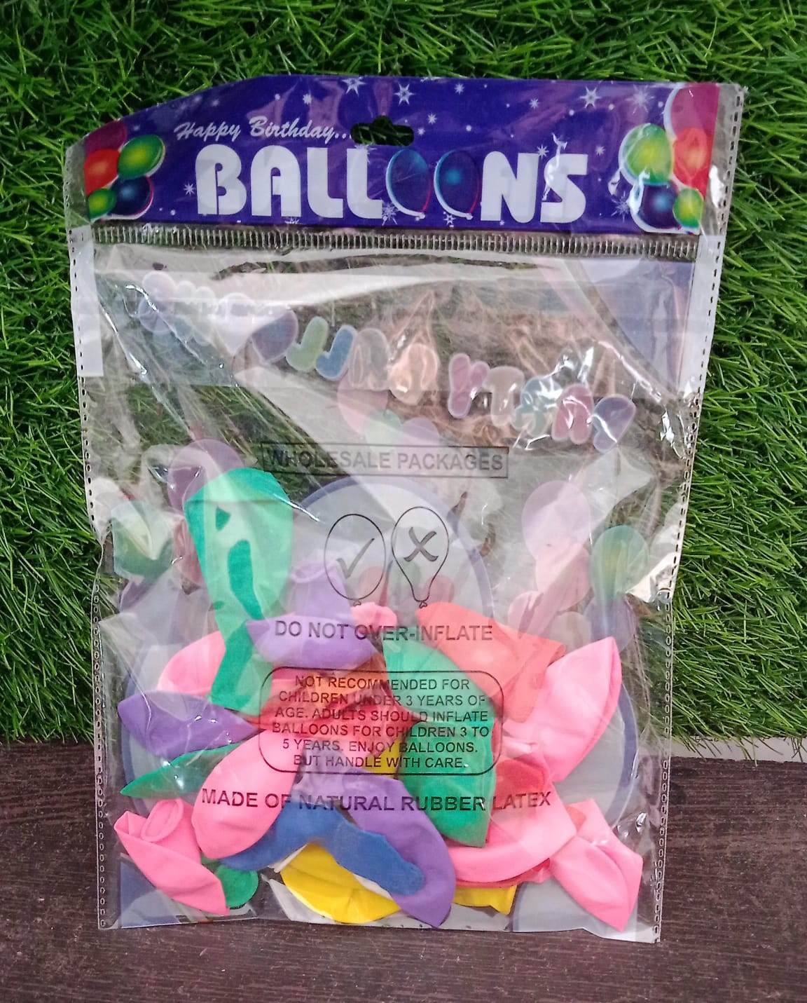 Balloons Kinds of Latex Balloons for Birthday / Anniversary / Valentine's / Wedding / Engagement Party Decoration Birthday Decoration Items for Kids Multicolor (24 Pcs Set) - infinityexculsivestore.com