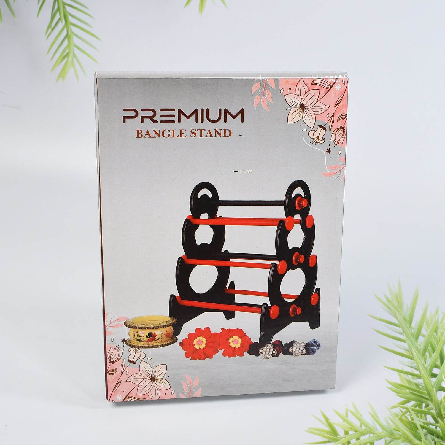 Bangle Stand 3 Step Bangle Storage Organizer Suitable For Display & Home - infinityexculsivestore.com