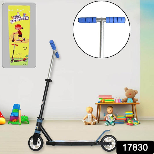 Basic Kids Ride On Leg Push Scooter for Boys and Girls (4 - 8 Years Old Kids) Foldable Scooter Cycle with Height Adjustment for Boys and Girls Multicolor (1 Pc / 2 Wheel)Β  - infinityexculsivestore.com