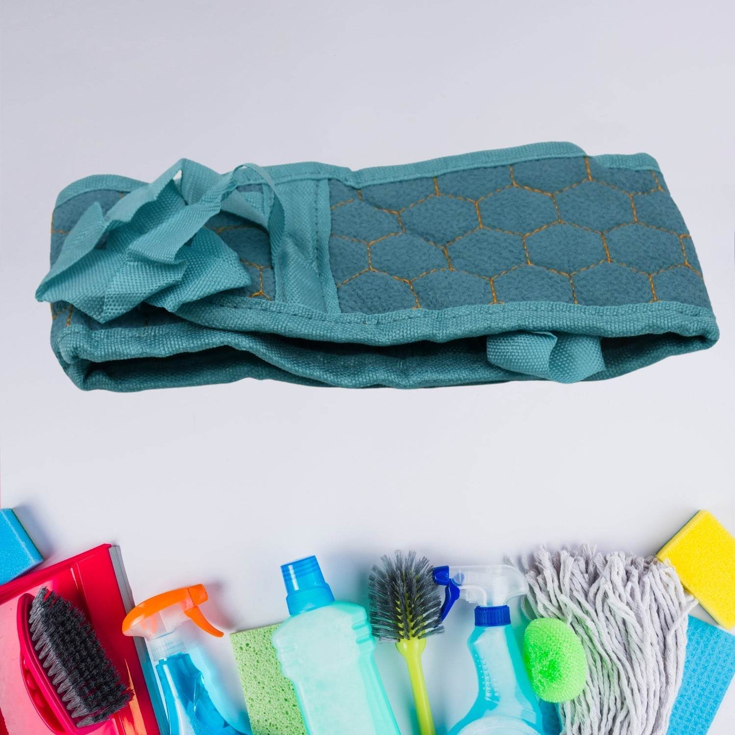 Bath Shower Set Scrubber Loofah Sponge Pouf, Bath Brush Extra Long Dual Sided Scrubber Long Lasting Deep Clean Super Soft, Body Scrubber For Men Woman (2 Pcs Set) - infinityexculsivestore.com