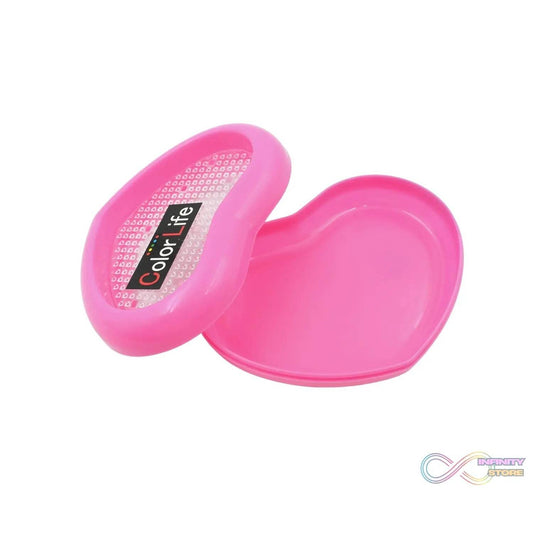 Bathroom Accessories Plastic Soap Case / Soap Dish / Soap Stand, Plastic Soap Case Soap Holder Soap Dish For Bathroom Kitchen Sink (Oval / Heart Shape Soap case / 1 pc ) - infinityexculsivestore.com