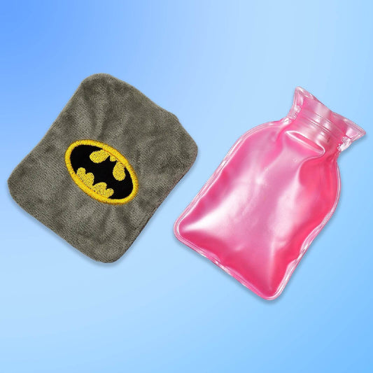 Batman small Hot Water Bag with Cover for Pain Relief, Neck, Shoulder Pain and Hand, Feet Warmer, Menstrual Cramps. - infinityexculsivestore.com
