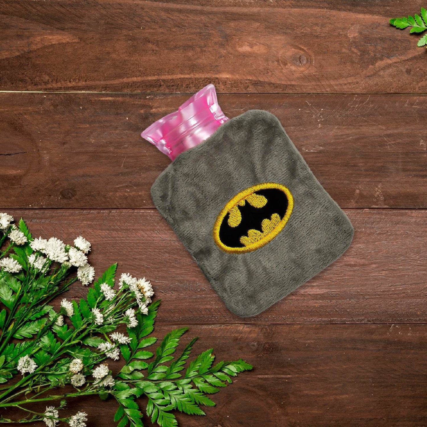 Batman small Hot Water Bag with Cover for Pain Relief, Neck, Shoulder Pain and Hand, Feet Warmer, Menstrual Cramps. - infinityexculsivestore.com