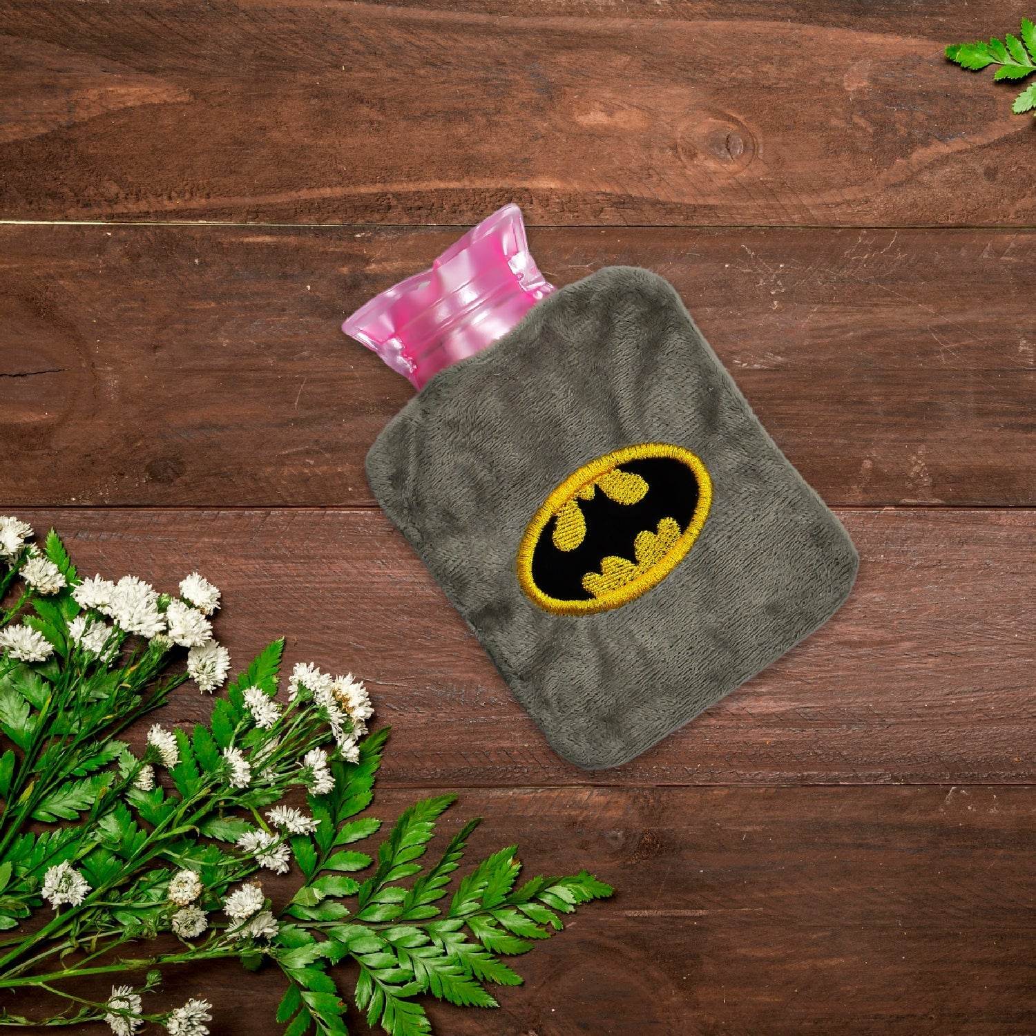 Batman small Hot Water Bag with Cover for Pain Relief, Neck, Shoulder Pain and Hand, Feet Warmer, Menstrual Cramps. - infinityexculsivestore.com