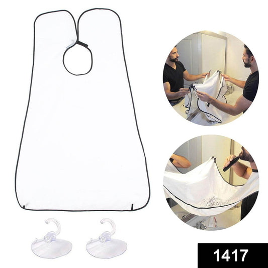 Beard Apron Hair Clippings Catcher Grooming Bib - infinityexculsivestore.com
