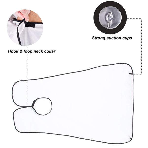 Beard Apron Hair Clippings Catcher Grooming Bib - infinityexculsivestore.com