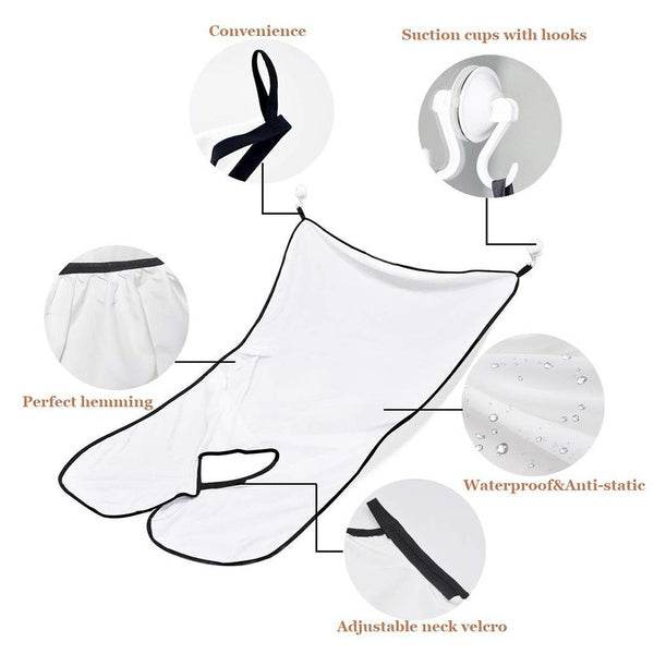 Beard Apron Hair Clippings Catcher Grooming Bib - infinityexculsivestore.com