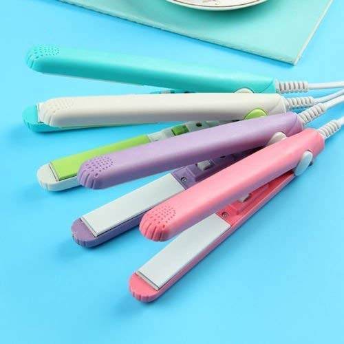 Beauty and Personal Care Professional Ceramic Plate Mini Hair Styler Straightener and Curler - infinityexculsivestore.com
