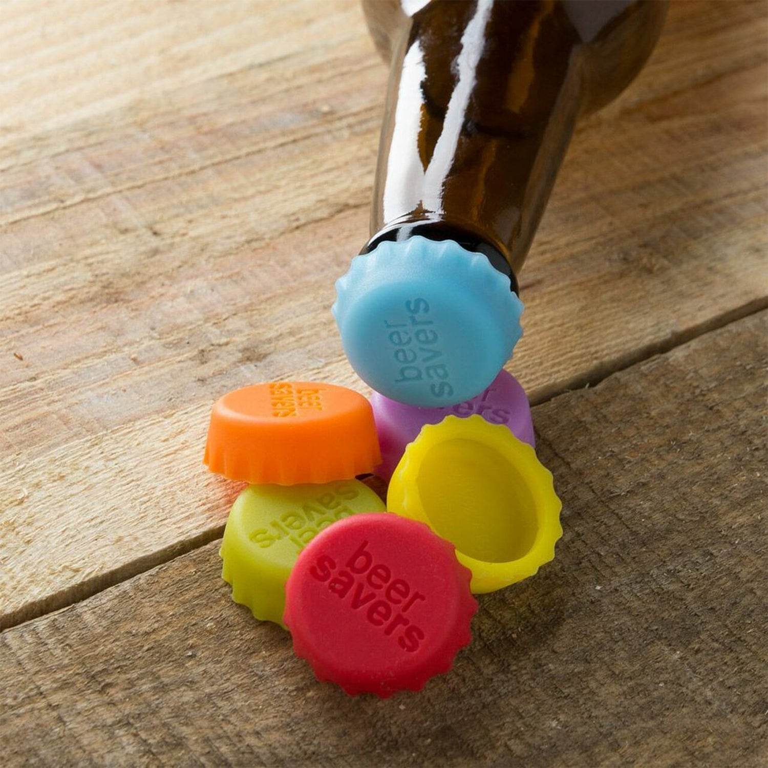 Beer Savers Caps for Soda & Bottles (6-Piece) - infinityexculsivestore.com
