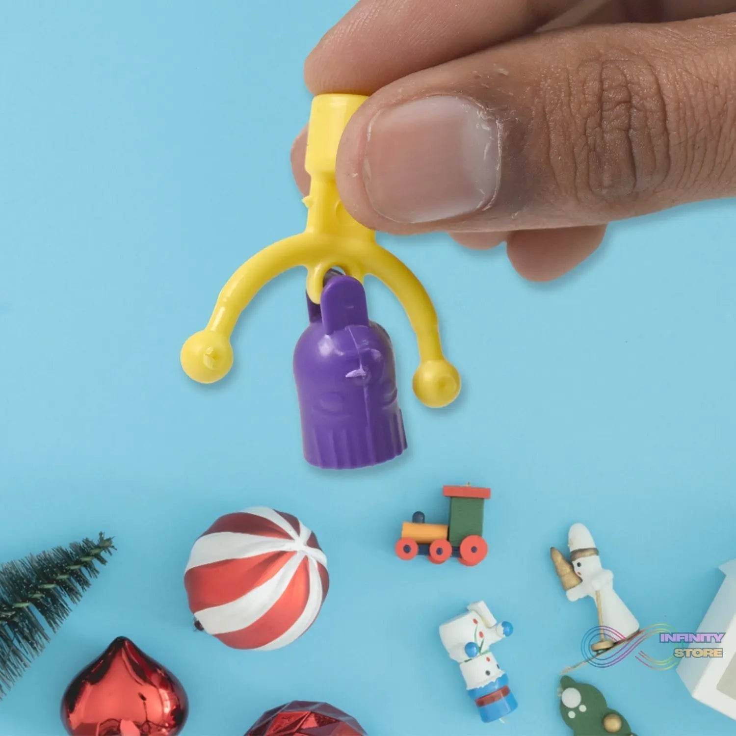 Bell Shape Pencil Top Promotional toys (1 Pc / Mix Colour & Design) - infinityexculsivestore.com