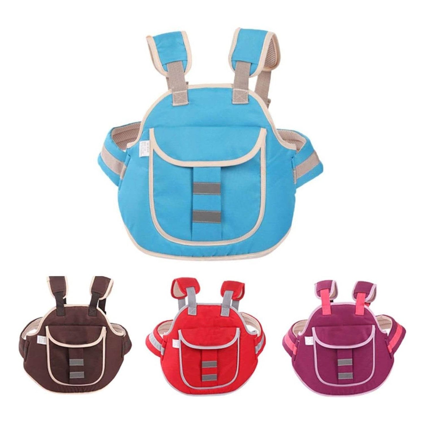 Baby Safety Belt For Kinds Carrier, Children Motorcycle Safety Harness - Child Ride Strap - Kids Vehicle Adjustable Safety Harness Strap for Two Wheeler Bike Horseback Riding Travel (1 Pc) - infinityexculsivestore.com