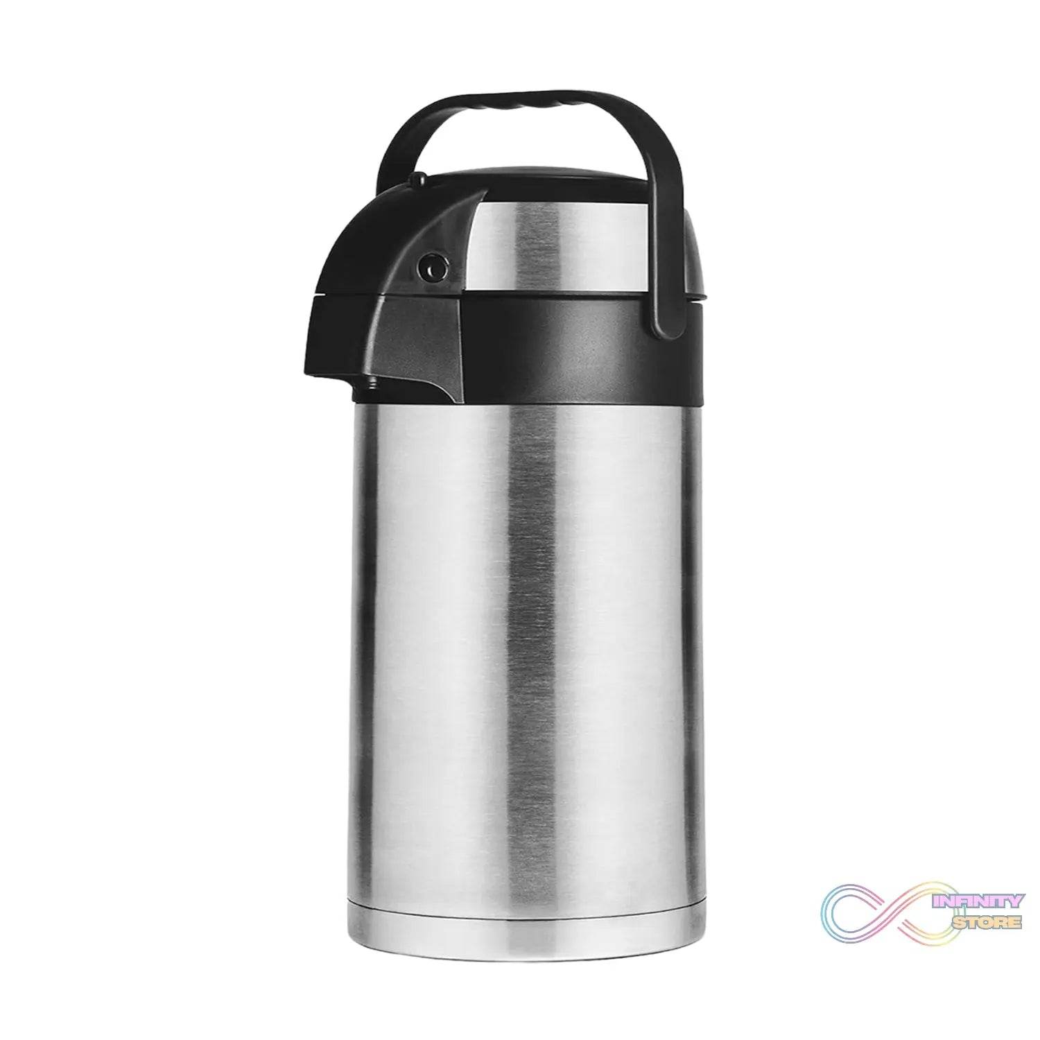 Beverage Dispenser Stainless Steel for Serving Tea and Coffee, Thermos steel (2500 ML) - infinityexculsivestore.com