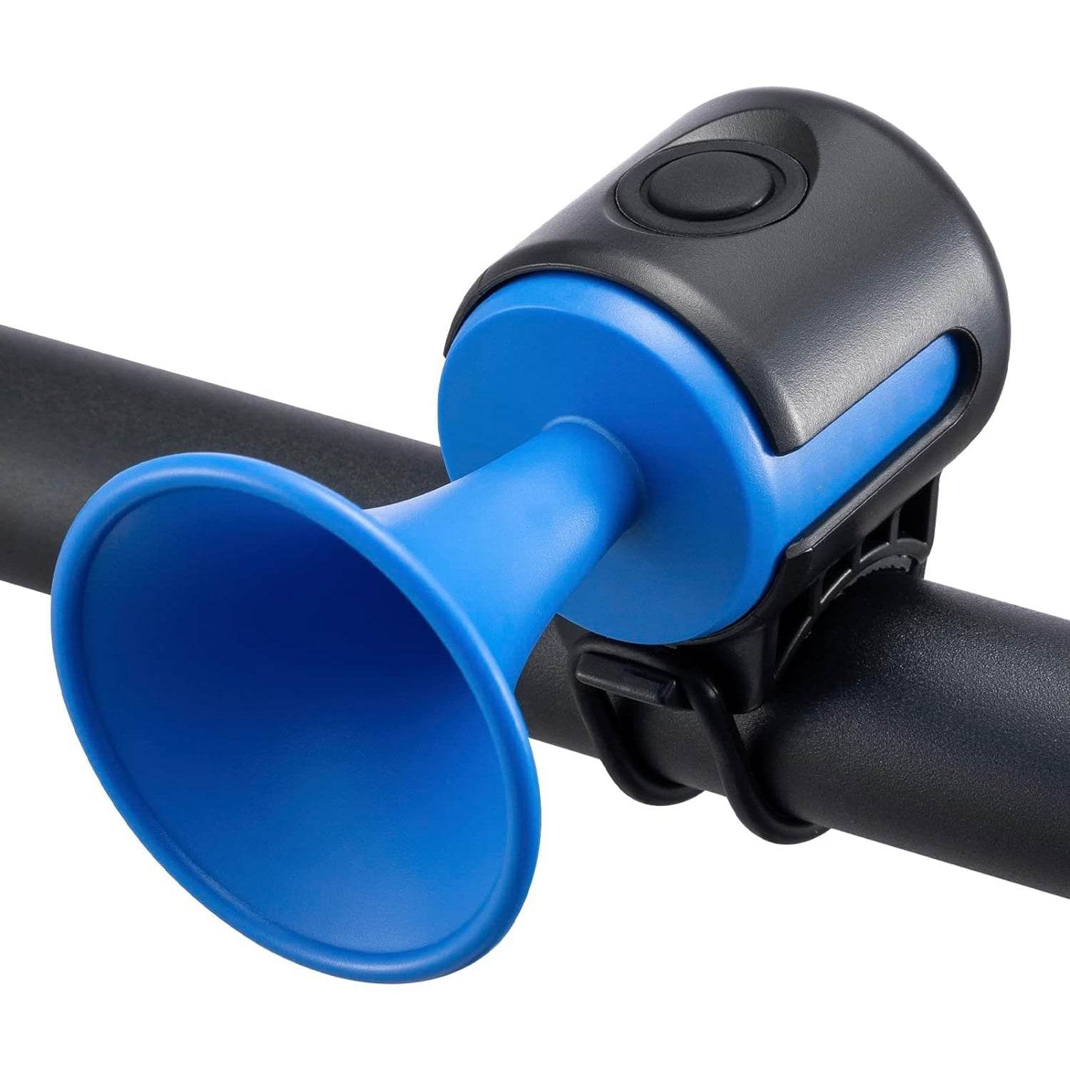 Bicycle Air Horn Loud - 120dB 1 Sound Mode Electronic Bicycle Bell,Super Electric Horn with Long Standby Button Battery Operated/IPX4 Waterproof Loud Bell for Adults - infinityexculsivestore.com