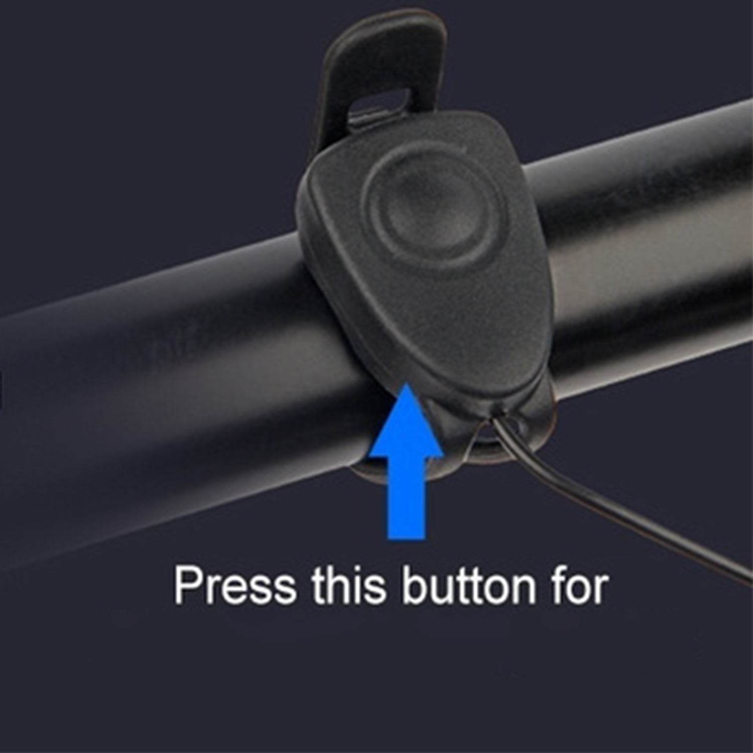 Bicycle Horn with LED Light Work On Battery - infinityexculsivestore.com