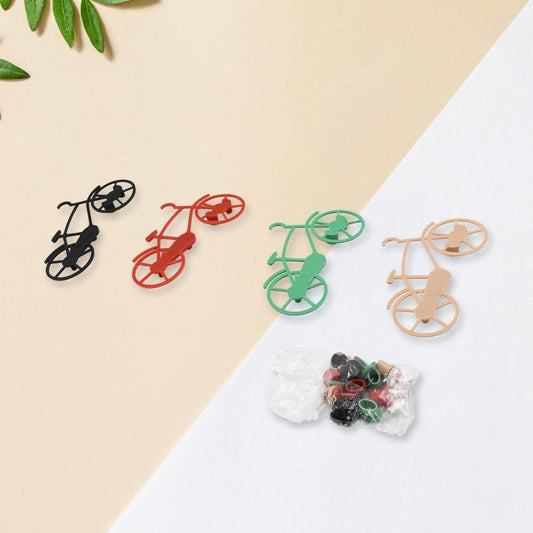 Bicycle Shape Key Chain Holder and wall mount bike hook Key Holders Plastic Key Holder For Home, Office (pack of 4) - infinityexculsivestore.com