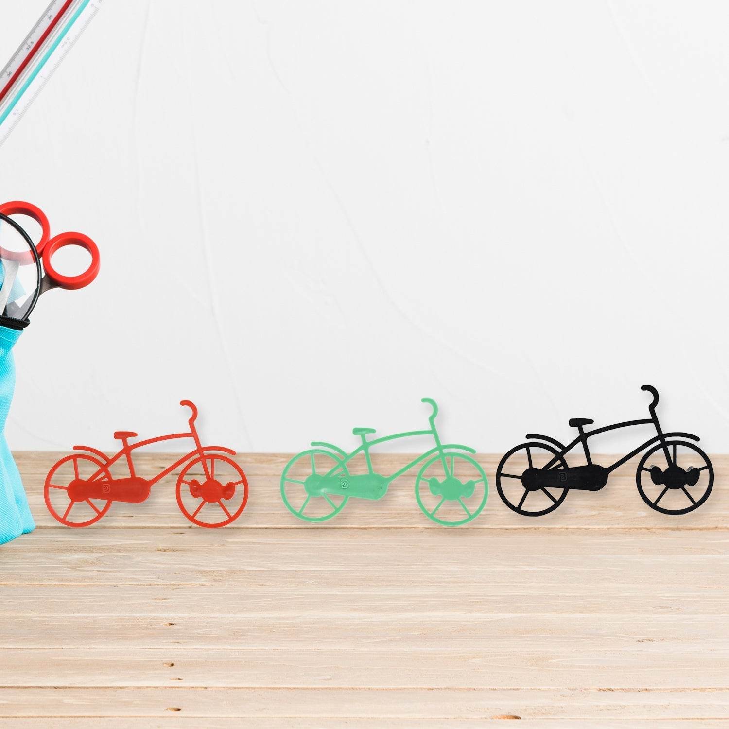 Bicycle Shape Key Chain Holder and wall mount bike hook Key Holders Plastic Key Holder For Home, Office (pack of 4) - infinityexculsivestore.com