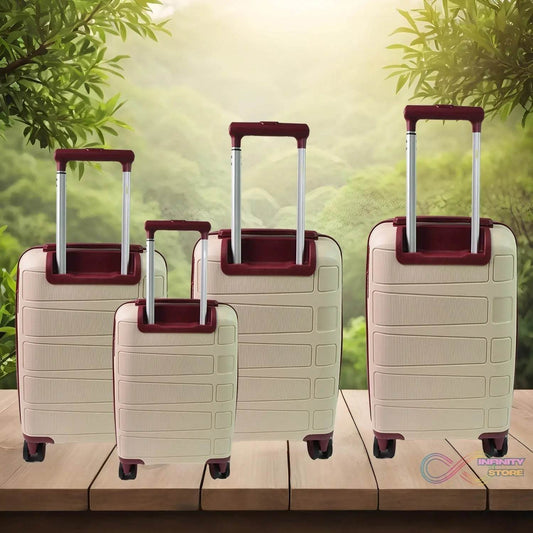 Big 4 in 1 Luggage with Wheels Travel suitcases Set (4 Pcs Set / Different Size) - infinityexculsivestore.com
