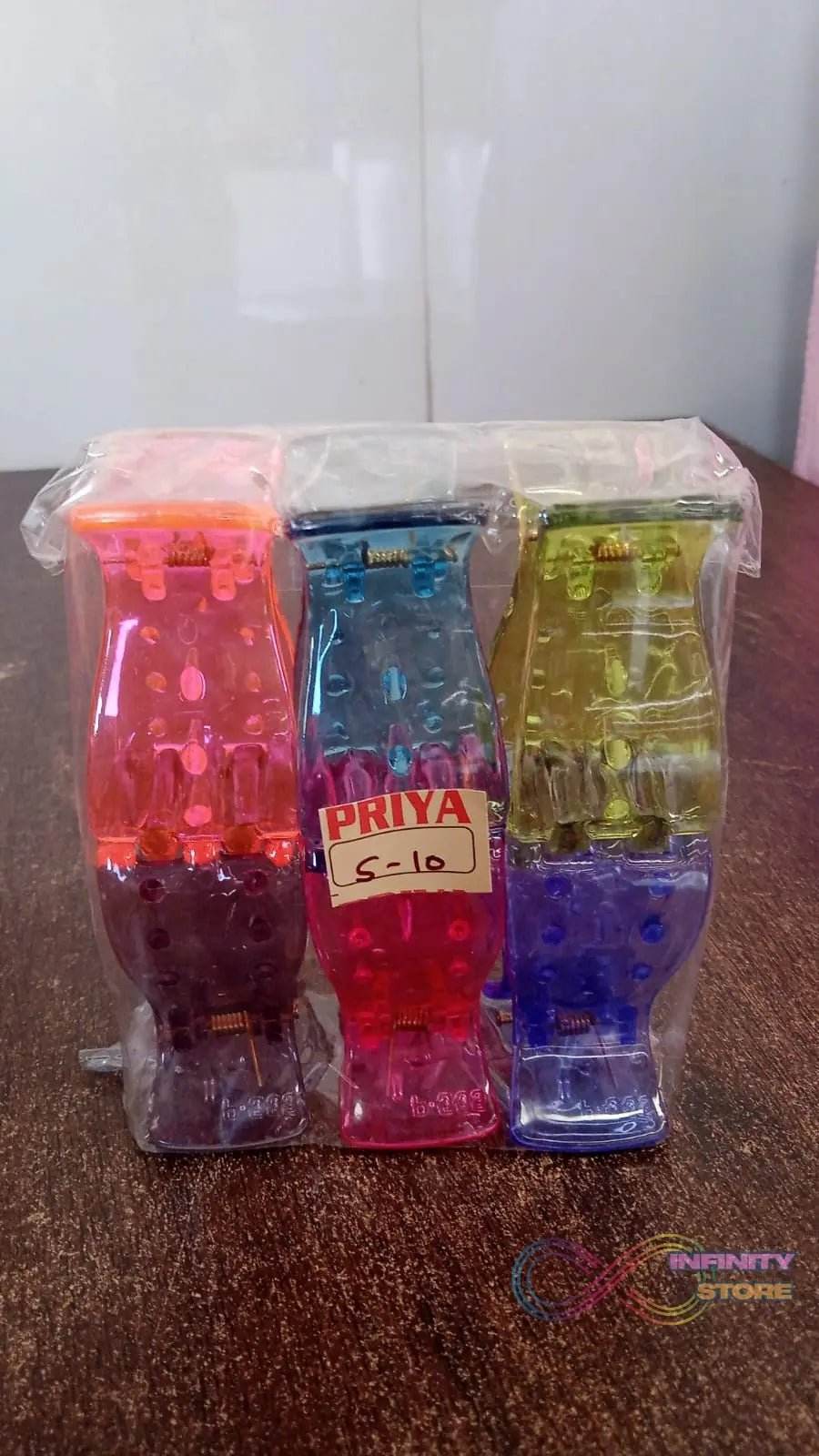 Big Hair Clips for Girls Kids Hair Accessories (6 Pcs Set / Transparent) - infinityexculsivestore.com