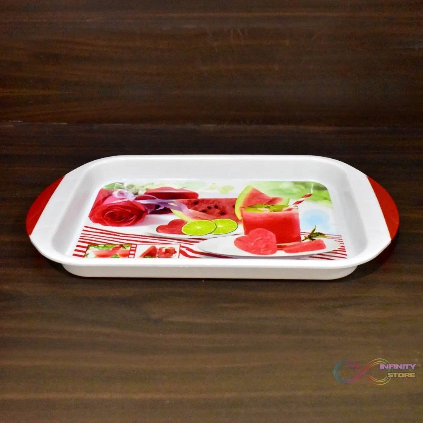 Big Plastic Tray for Kitchen and General Purpose - infinityexculsivestore.com