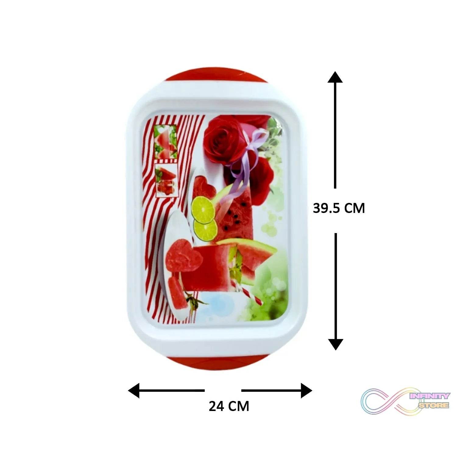 Big Plastic Tray for Kitchen and General Purpose - infinityexculsivestore.com