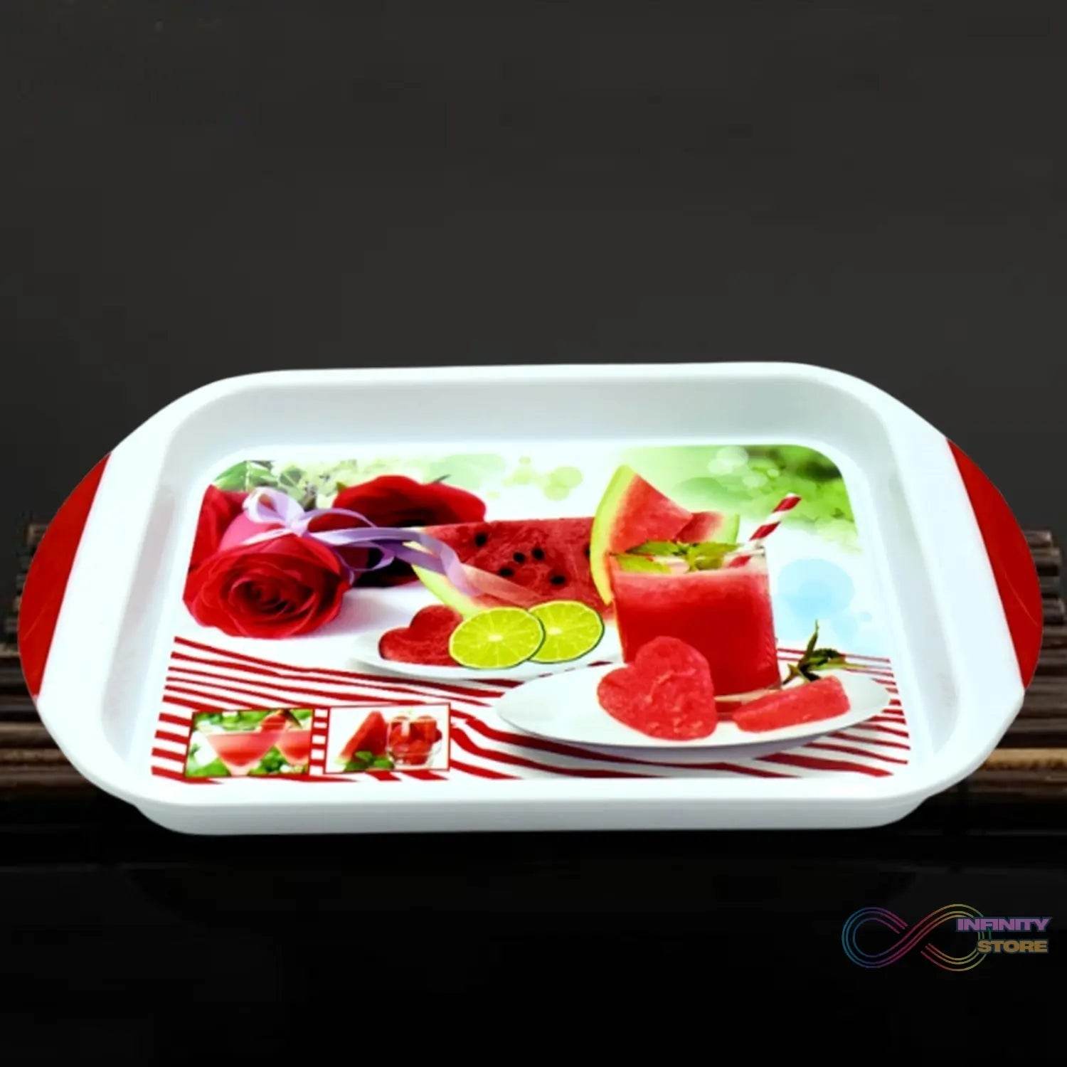 Big Plastic Tray for Kitchen and General Purpose - infinityexculsivestore.com