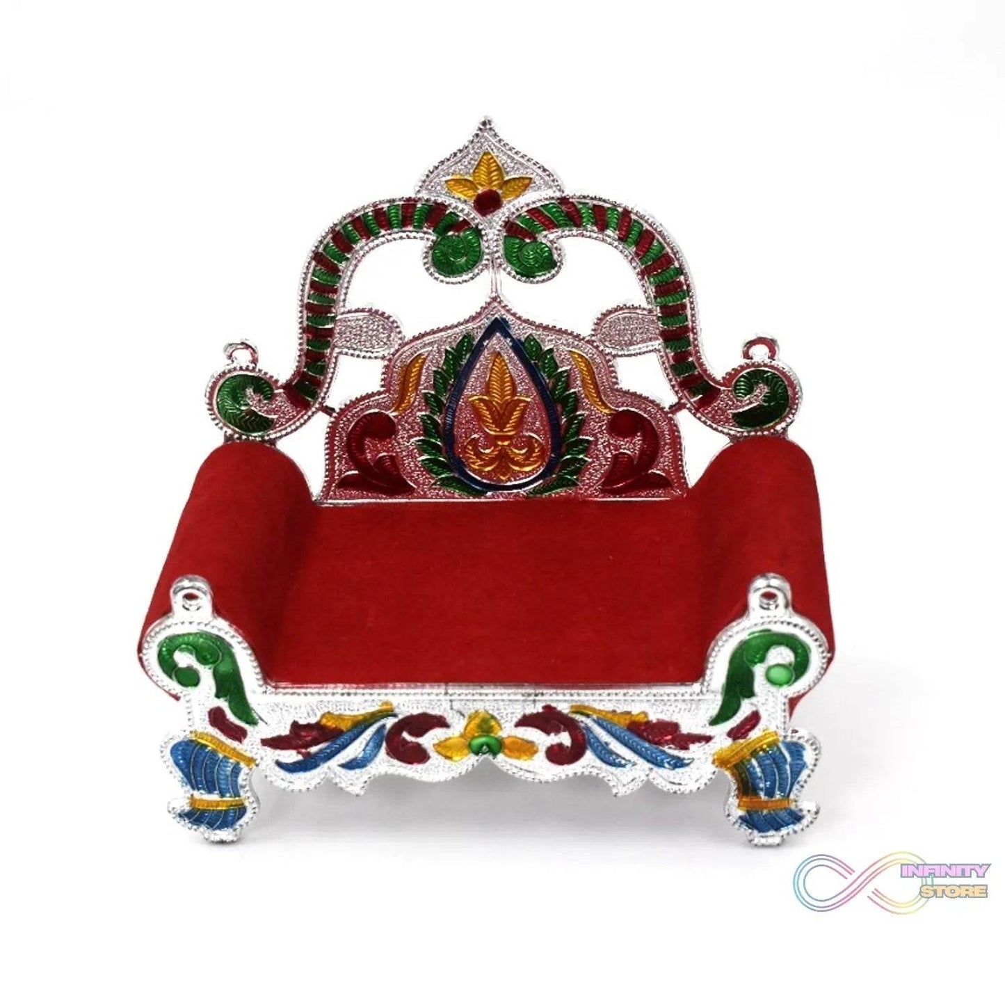 Big Singhasan Bal Gopal used in all kinds of household and official places for placing gods sculpture over it. - infinityexculsivestore.com