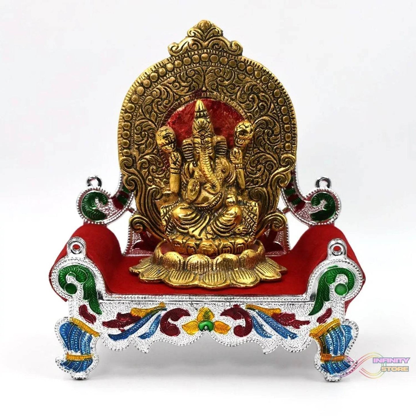 Big Singhasan Bal Gopal used in all kinds of household and official places for placing gods sculpture over it. - infinityexculsivestore.com