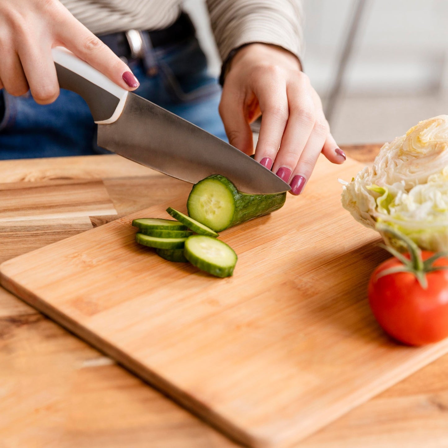 Wooden Chopping Board Big Size Kitchen Chopping Board Household Cutting Board Knife Board Vegetable Cutting and Fruit Multi - purpose Steel Vs Wooden Sticky Board Cutting board For Kitchen Use - infinityexculsivestore.com