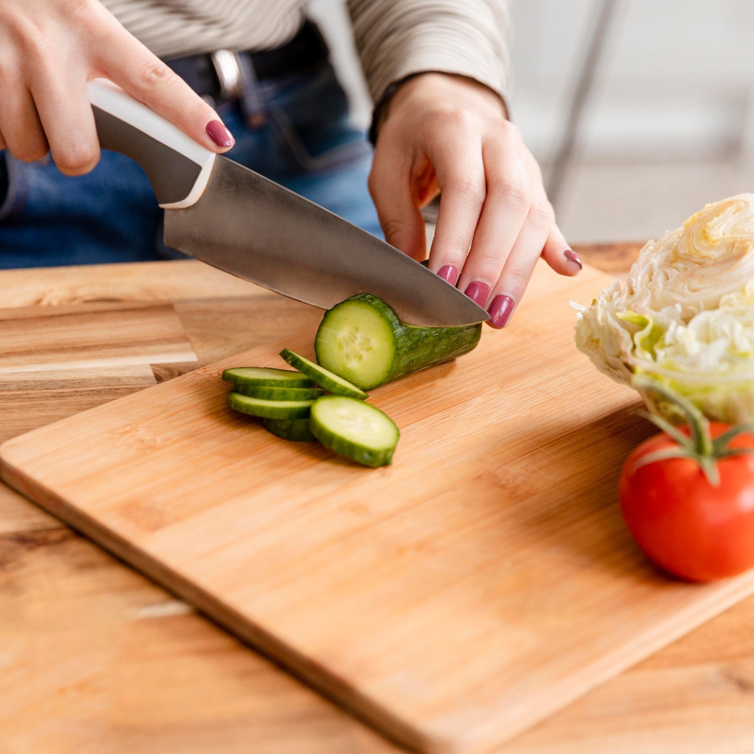 Wooden Chopping Board Big Size Kitchen Chopping Board Household Cutting Board Knife Board Vegetable Cutting and Fruit Multi - purpose Steel Vs Wooden Sticky Board Cutting board For Kitchen Use - infinityexculsivestore.com