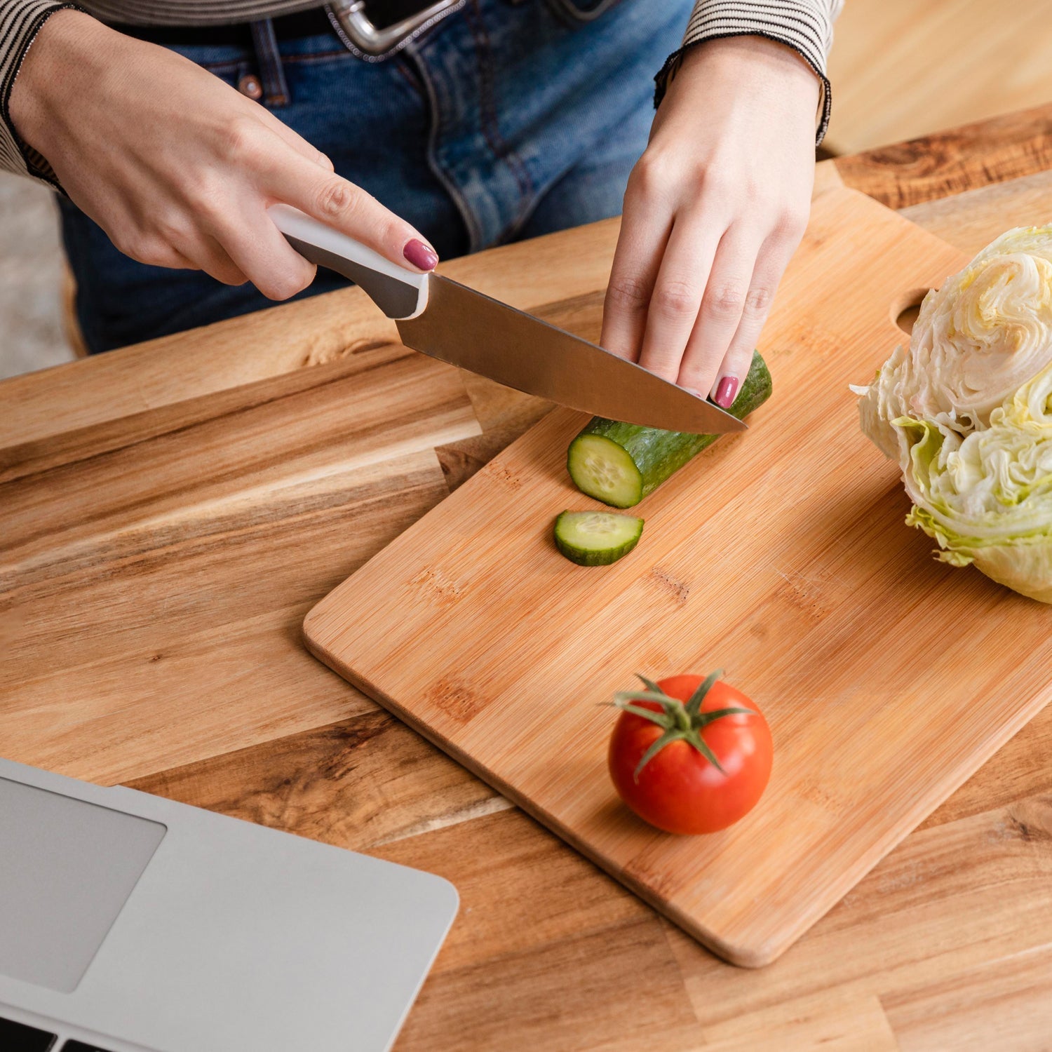 Wooden Chopping Board Big Size Kitchen Chopping Board Household Cutting Board Knife Board Vegetable Cutting and Fruit Multi - purpose Steel Vs Wooden Sticky Board Cutting board For Kitchen Use - infinityexculsivestore.com