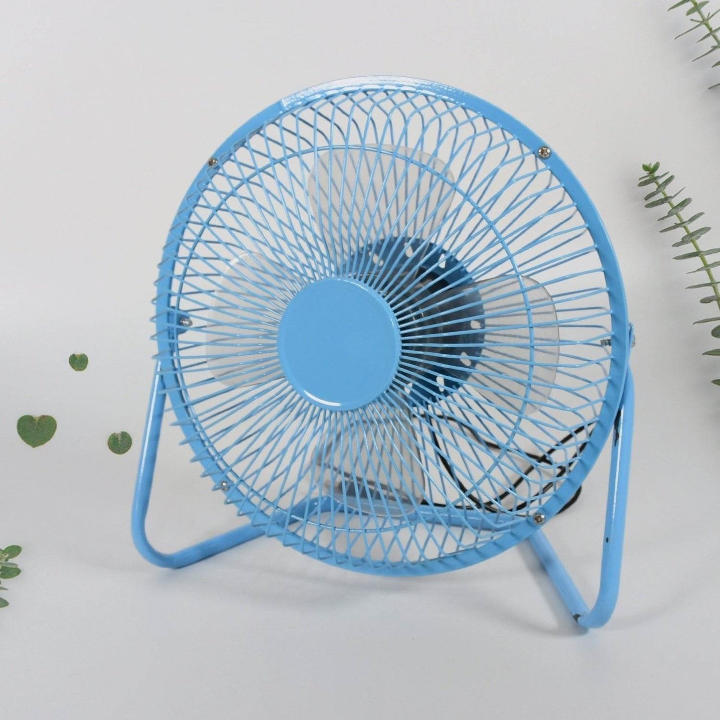 Big USB Table Desk Personal Metal Electronic Fan, Compatible with Computers, Laptops, Student Dormitory, Suitable For Office, School Use (1 Pc) - infinityexculsivestore.com