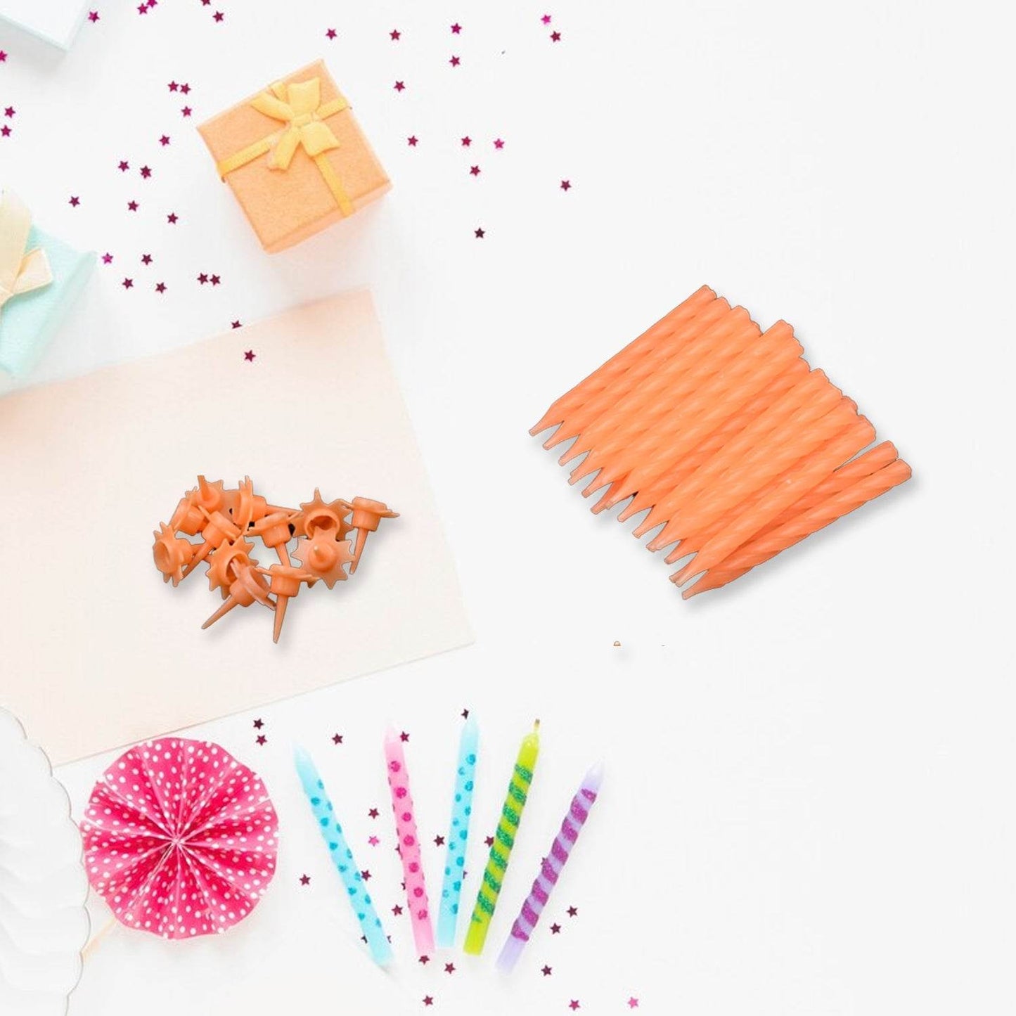 Birthday Party Candles (Pack of 24 pcs) - infinityexculsivestore.com