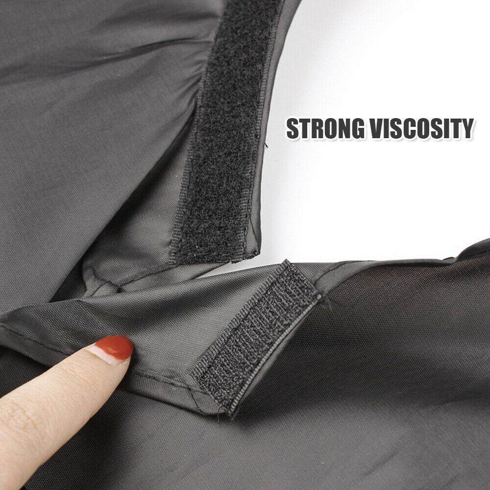Black Beard Apron Hair Clippings Catcher Grooming Bib - infinityexculsivestore.com