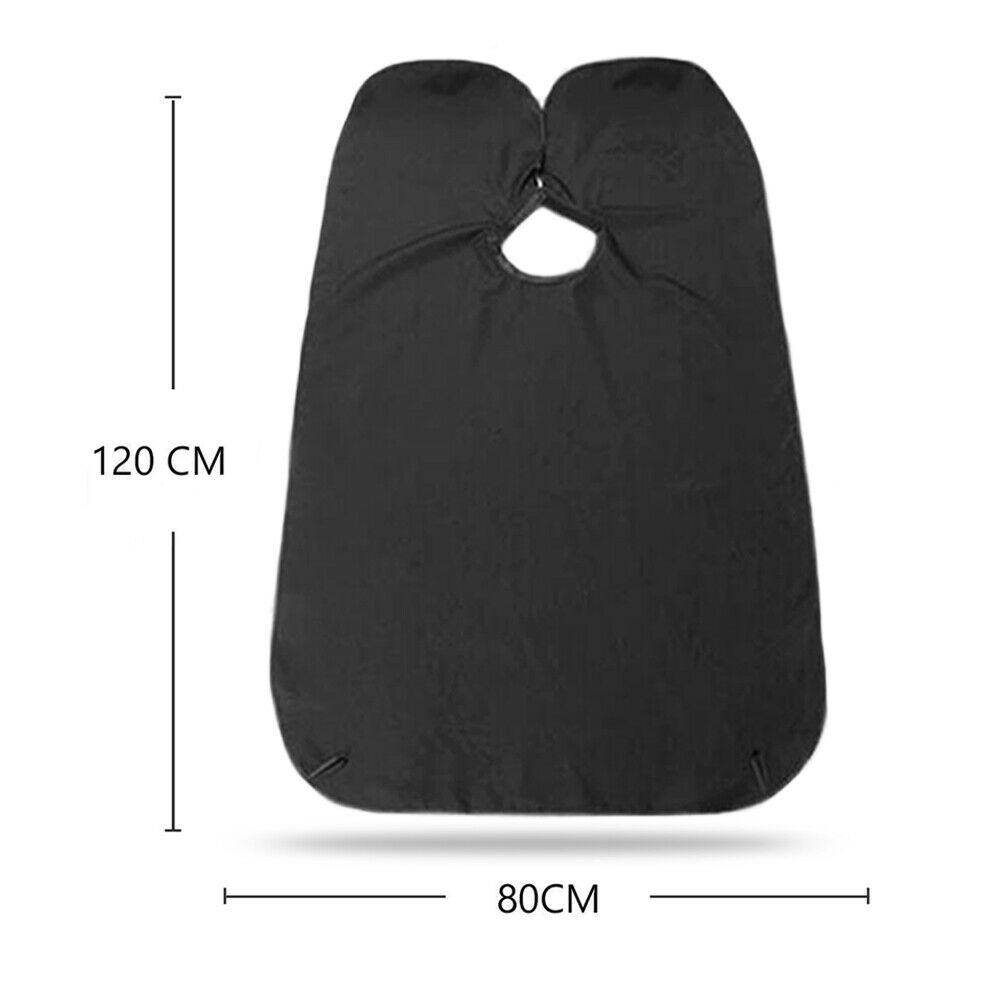 Black Beard Apron Hair Clippings Catcher Grooming Bib - infinityexculsivestore.com