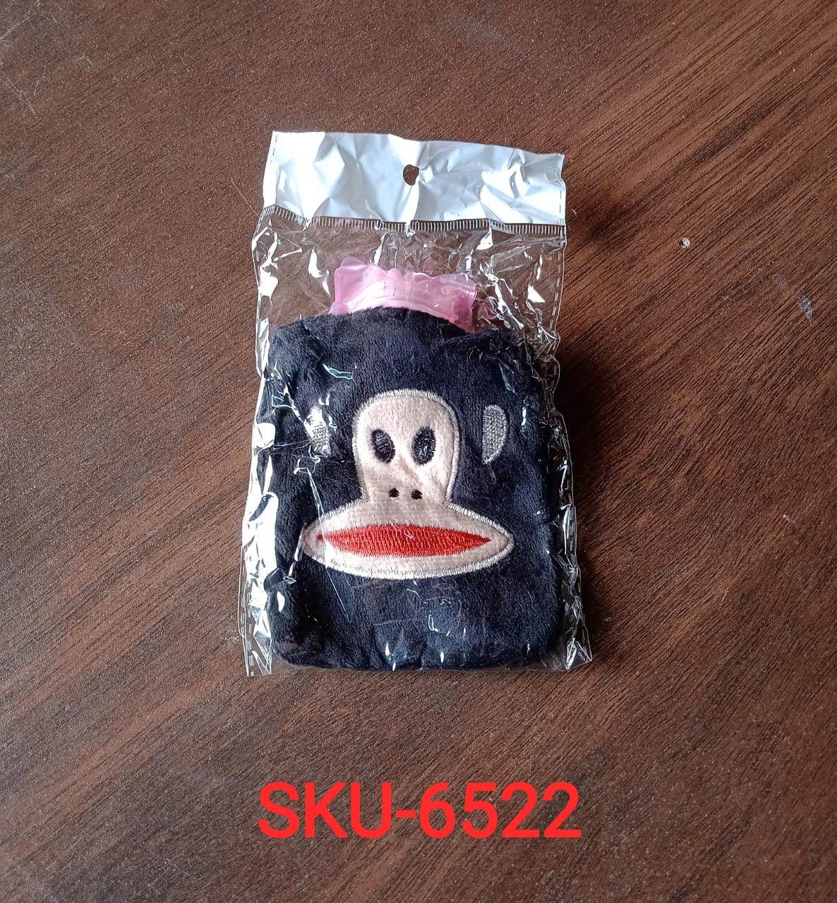 Black Monkey Small Hot Water Bag with Cover for Pain Relief - infinityexculsivestore.com