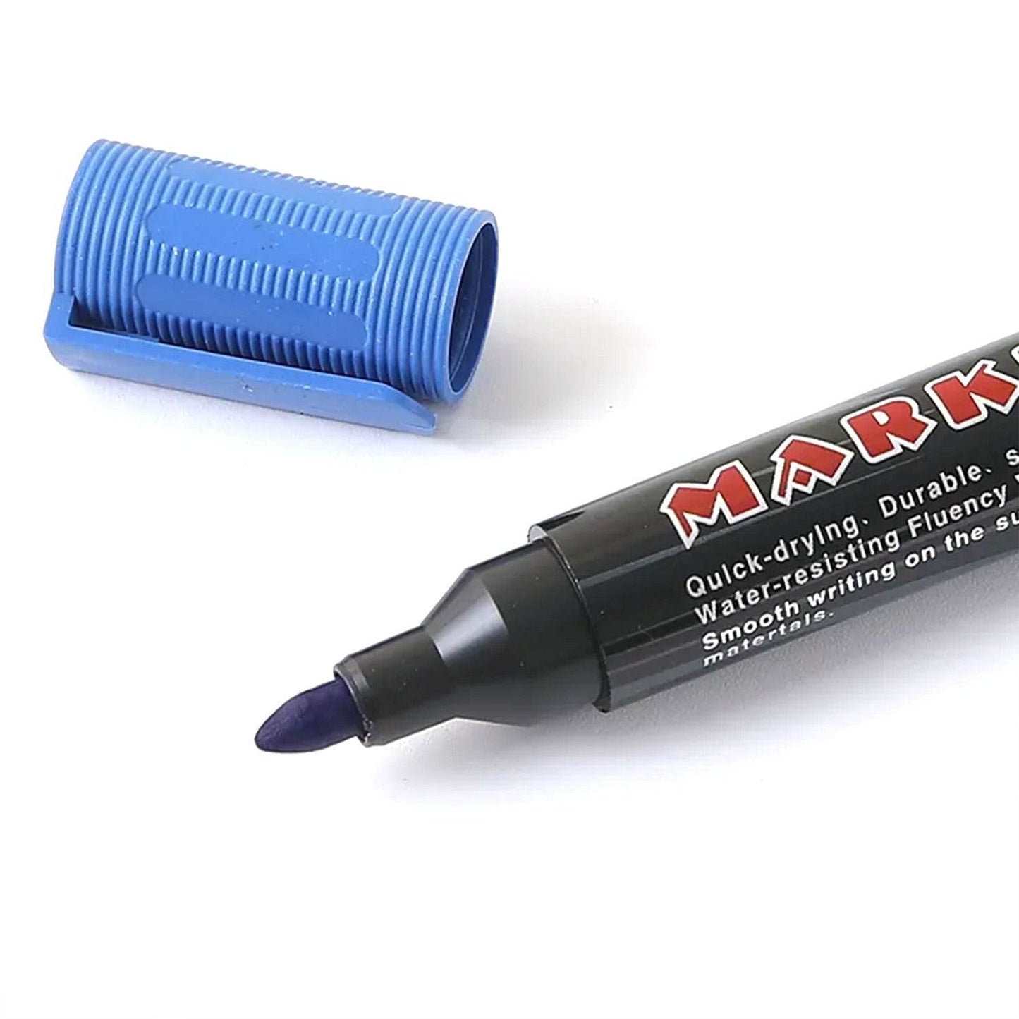 Black Permanent Marker Leak Proof Marker Craftworks, School Projects and Other | Suitable for Office and Home Use (Pack Of 12 Pc) - infinityexculsivestore.com