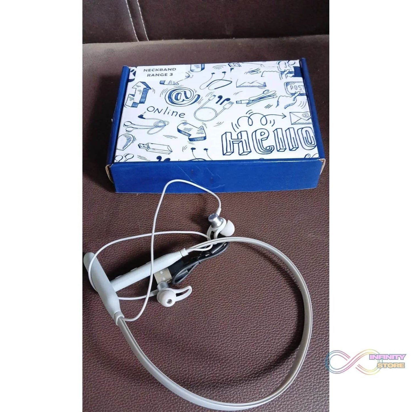 Bluetooth Headphone Neckband, Magnetic Earbuds (1 Pc) - infinityexculsivestore.com