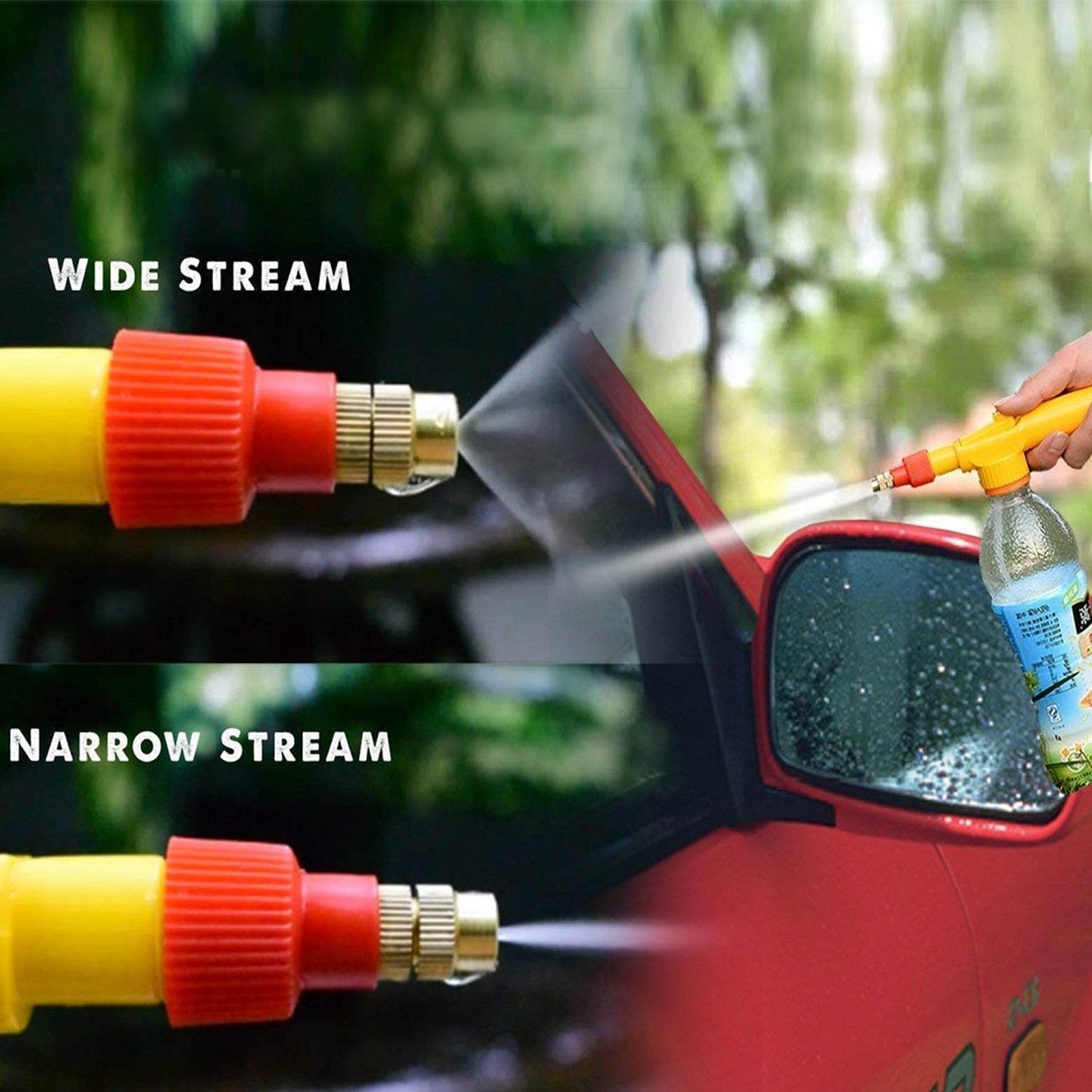 Bottle Sprayer for Plants Garden Pesticide Car Wash with Adjustable Brass Nozzle Sprayer (Handheld Pump) - infinityexculsivestore.com