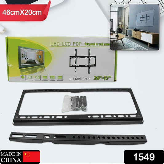 TV Wall Bracket Mount Slim Monitor Stand for 26 x 63, LCD LED 3D plasma Flat TVs Full Motion Heavy - Duty Wall Bracket, Sturdy and Strong Flat Screen Design TV Wall Mount (46cmx20cm) - infinityexculsivestore.com