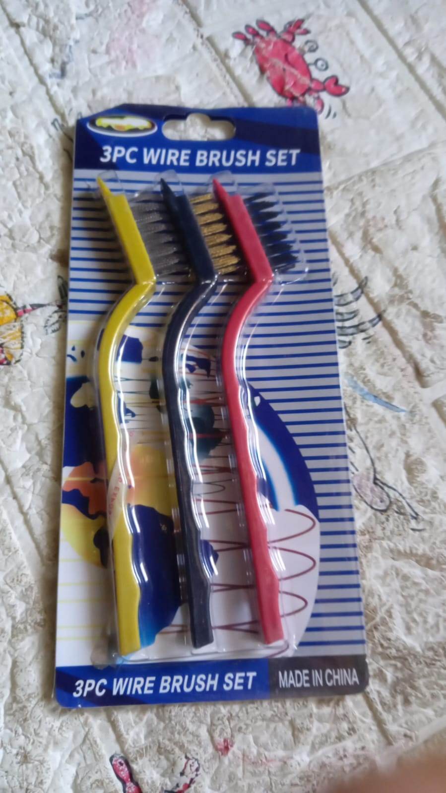 3pc Mini Wire Brush Set Brass Nylon Stainless Steel Bristles Household Cleaning Brush for Gas Stove, Smoke Machine Tool Burner Tiles Tap Rust Removal Welding Slag Dirt & Paint Scrubbing (3 Pcs Set) - infinityexculsivestore.com