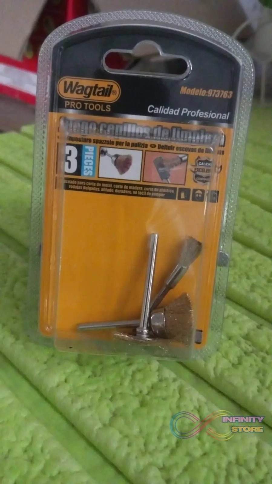 Brass Wire Wheels, 3 Pcs Brass Wire Wheels, Rust Removal Tool - infinityexculsivestore.com