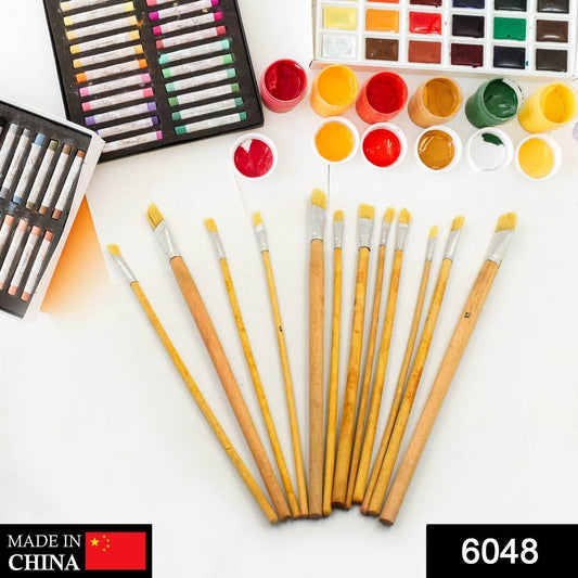 Brown Art Brush Set for Artists (Pack of 12) - infinityexculsivestore.com