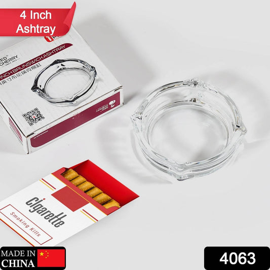 Brunswick Crystal Glass Ashtray for Home & Office - infinityexculsivestore.com